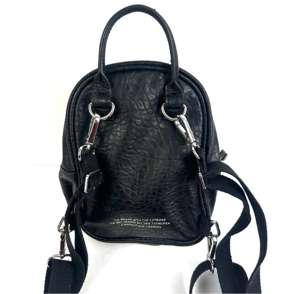 Adidas Originals Adicor Classic Mini Backpack Vegan Leather Handbag - Picture 3 of 11